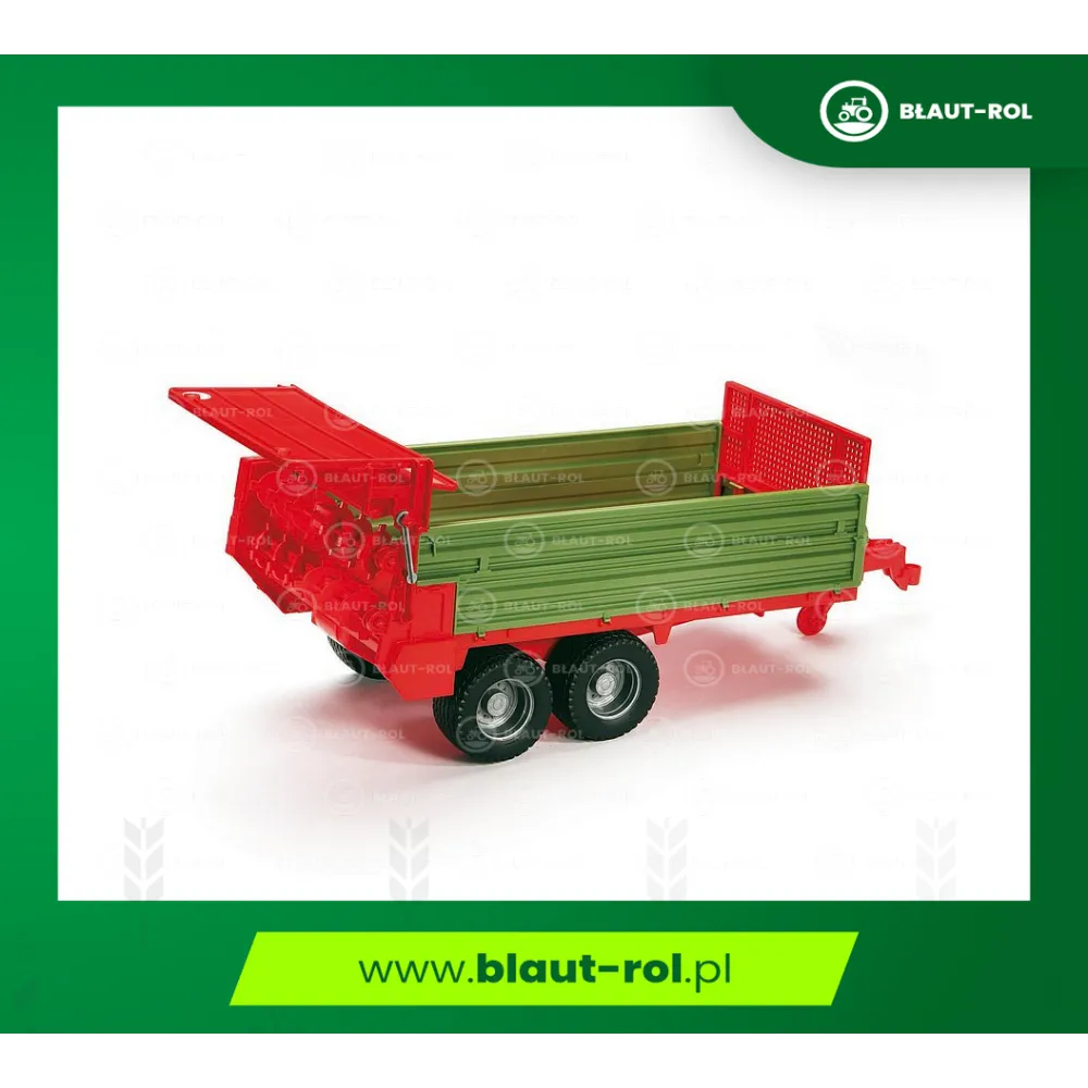 BRUDER rozrzutnik obornika przyczepa 02209 zabawka