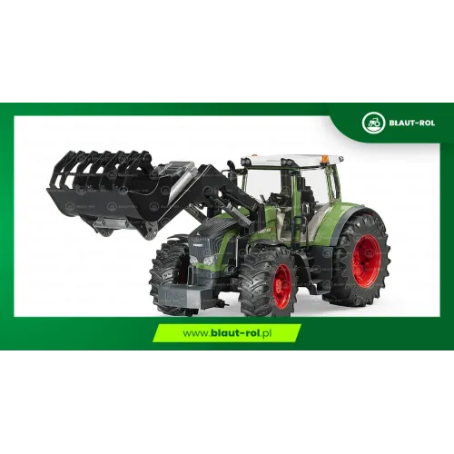 BRUDER traktor ciągnik Fendt 936 z ładowaczem