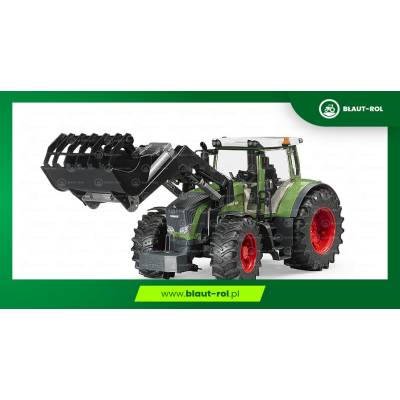 BRUDER traktor ciągnik Fendt 936 z ładowaczem