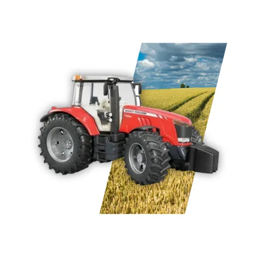 BRUDER traktor ciągnik Massey Ferguson 7600 03046