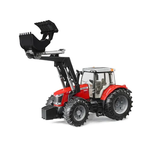 BRUDER traktor ciągnik mf7624 z ładowaczem 03047