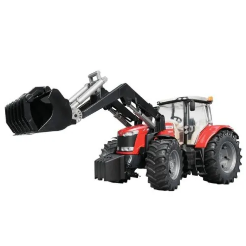 BRUDER traktor ciągnik mf7624 z ładowaczem 03047