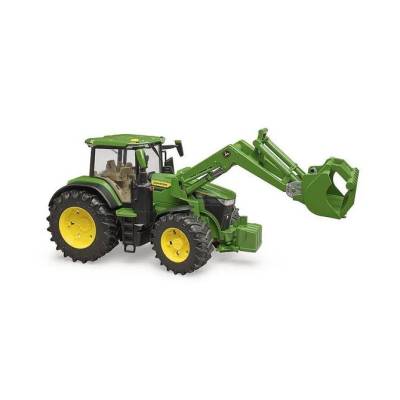 BRUDER John Deere 7R Traktor ciągnik z ładowaczem 