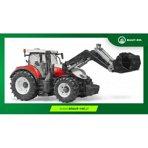 BRUDER traktor ciągnik Steyr 6300 + ładowacz 03181