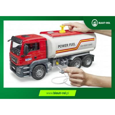 BRUDER Cysterna MAN TGS ciężarówka zabawka na wodę