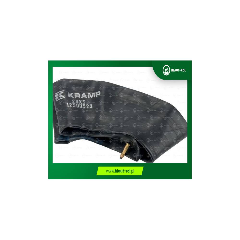 Dętka do widłaka 23x5 zawór wygięty tr87 KRAMP
