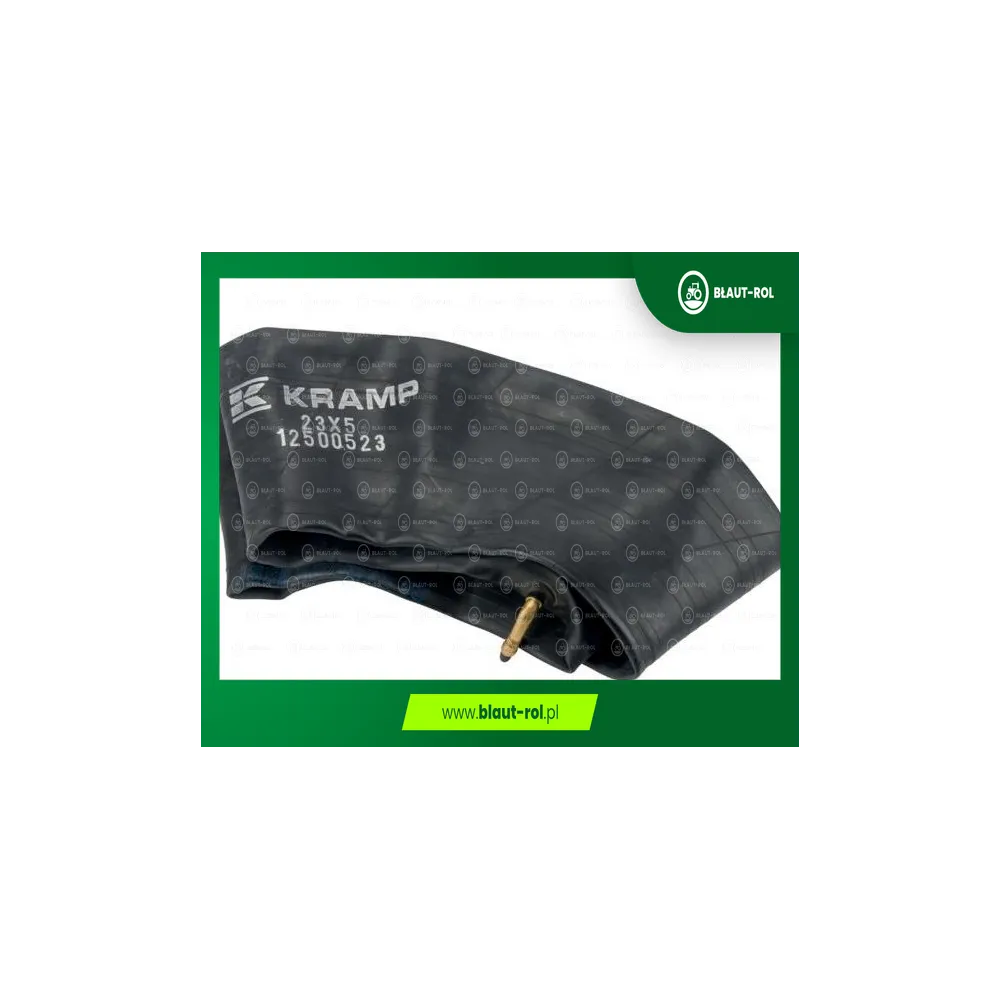 Dętka do widłaka 23x5 zawór wygięty tr87 KRAMP