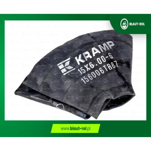 Dętka 6.0" 15x6.00-6 zawór krzywy tr87 KRAMP
