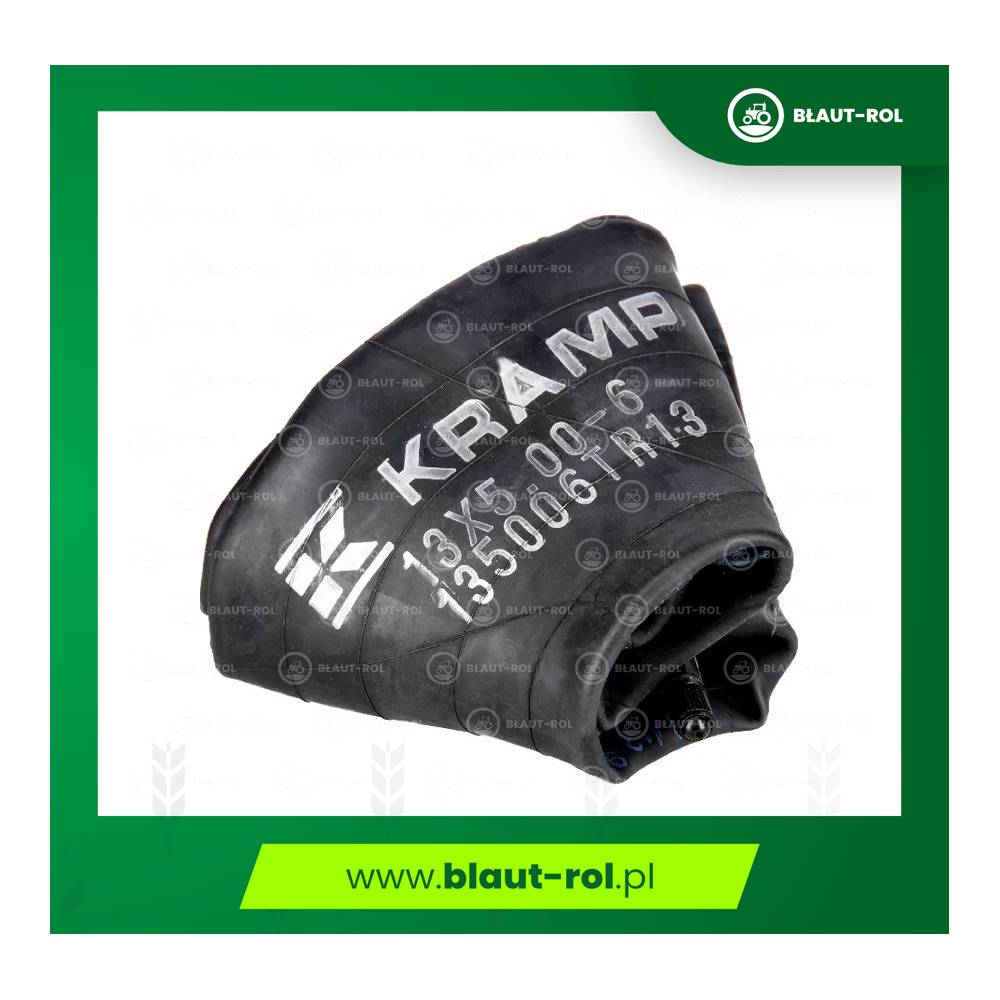 Dętka 13x5.00-6 z prostym zaworem tr13 KRAMP