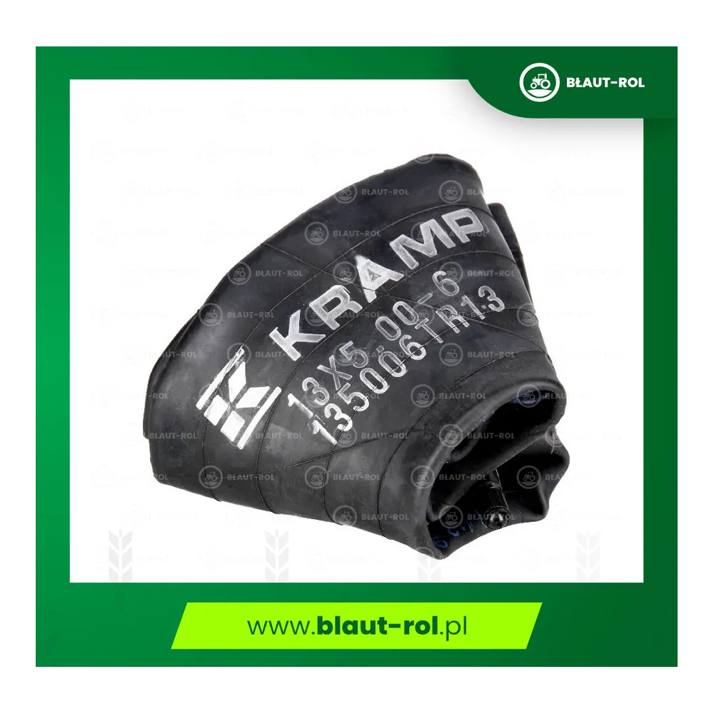 Dętka 13x5.00-6 z prostym zaworem tr13 KRAMP