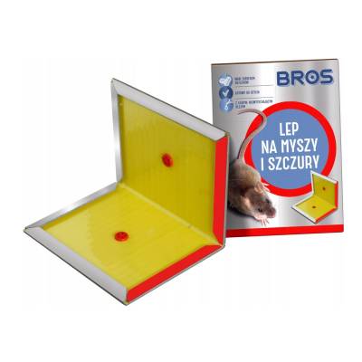 Silny lep na myszy łapka lepiąca mocna myszołapka 