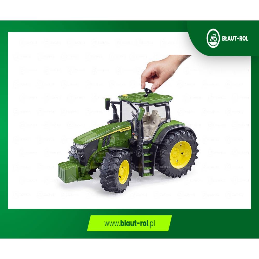 BRUDER John Deere Traktor ciągnik 7R 03150 zabawka