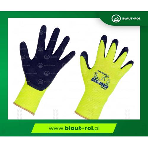 Rękawice robocze Activ Grip Lite żółte rozmiar 9