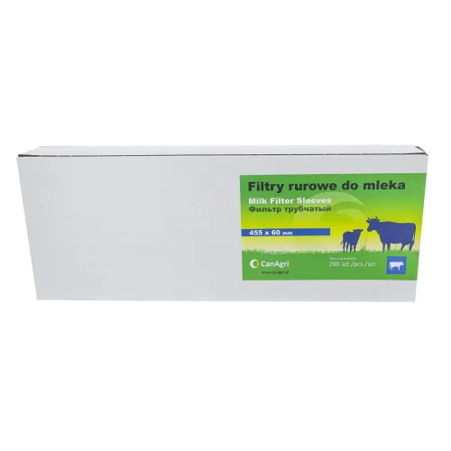 Filtry rurowe do mleka 455x60mm 200 szt. Canagri