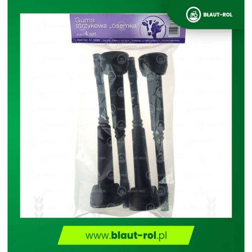 Guma strzykowa dojarki 8mm 4 szt. Canagri Ósemka