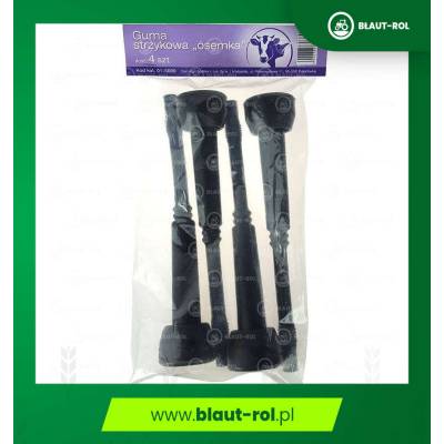 Guma strzykowa dojarki 8mm 4 szt. Canagri Ósemka