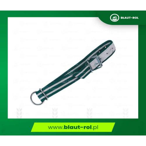 Obroża pas dla cieląt 85x4cm biało-zielona Kerbl