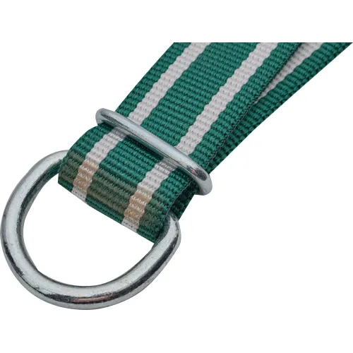 Obroża pas dla cieląt 100x4cm biało-zielona Kerbl