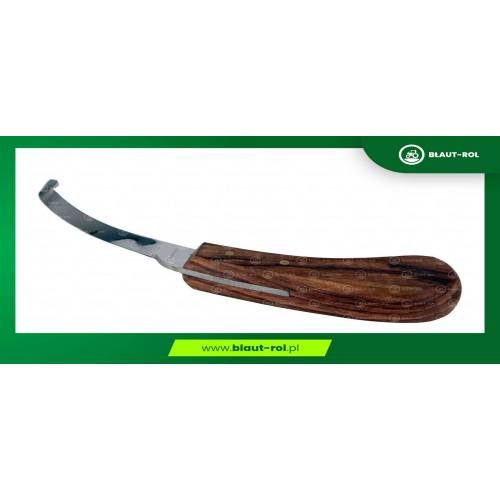 Nóż do korekcji racic kopyt prawy wąski 21cm Kerbl