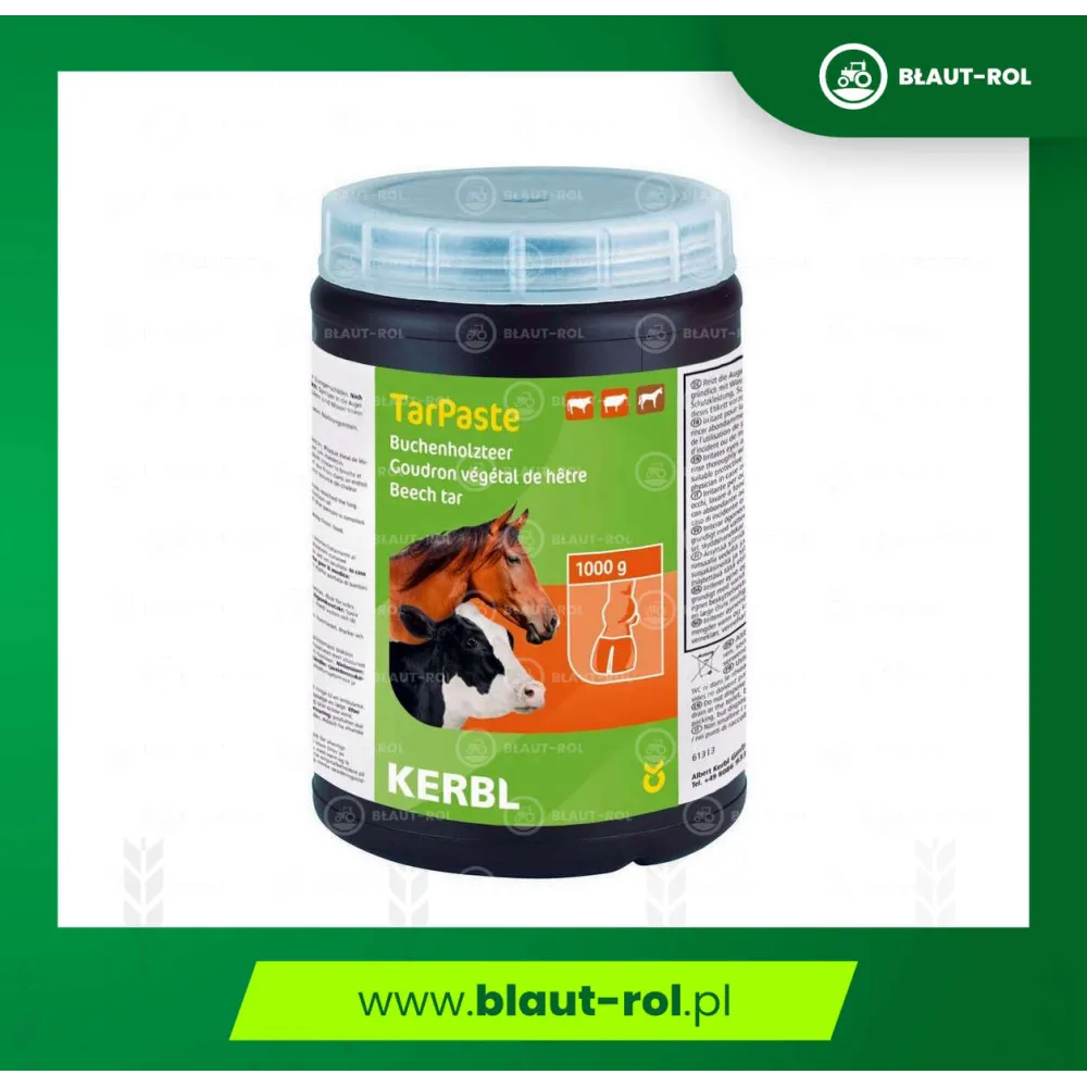 Smoła bukowa do ochrony kopyt i racic 1kg Kerbl