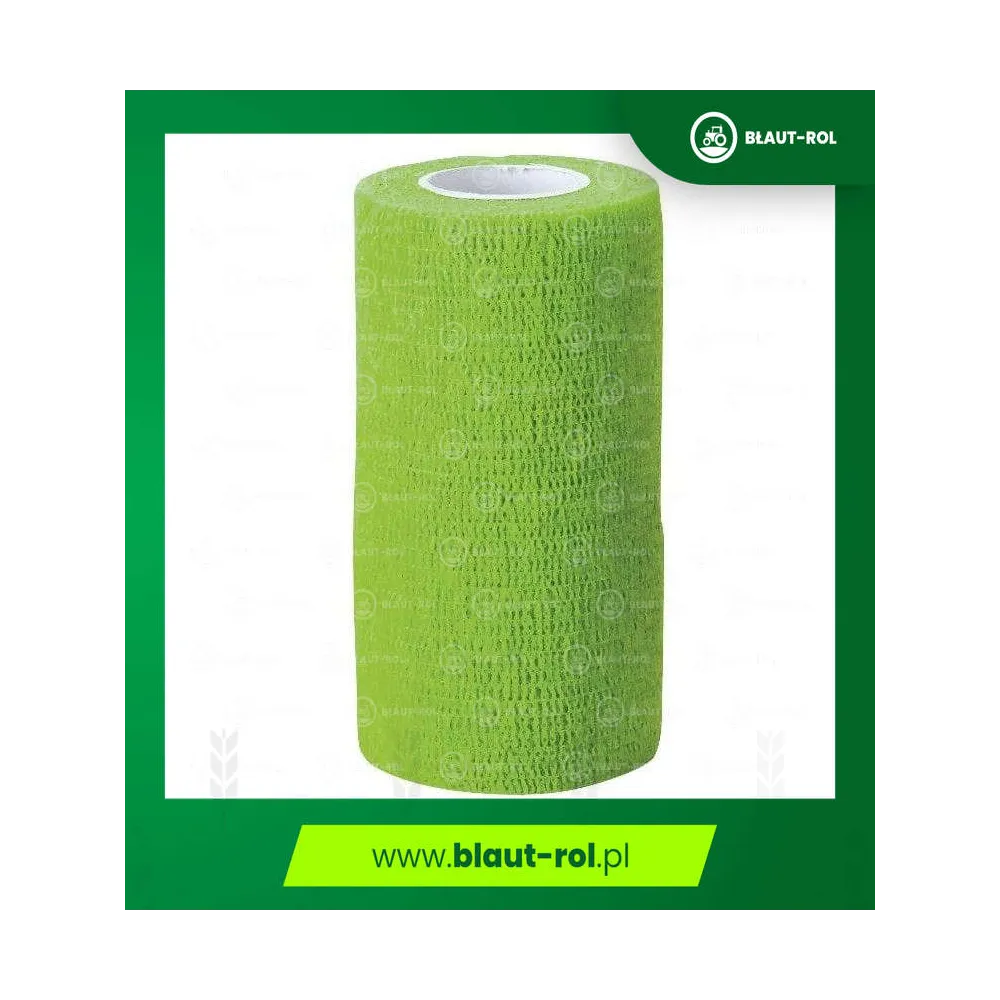 Samoprzylepny bandaż do kopyt racic 10cm zielony